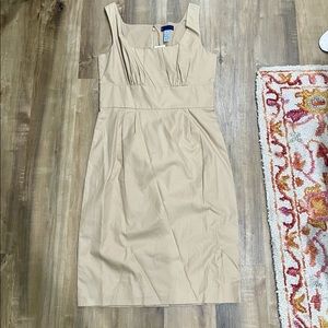 JCrew Khaki Colored Dress